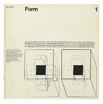 (ARTISTS MAGAZINES.) Steadman, Philip; et al; editors. Form Magazine. Volumes 1-10